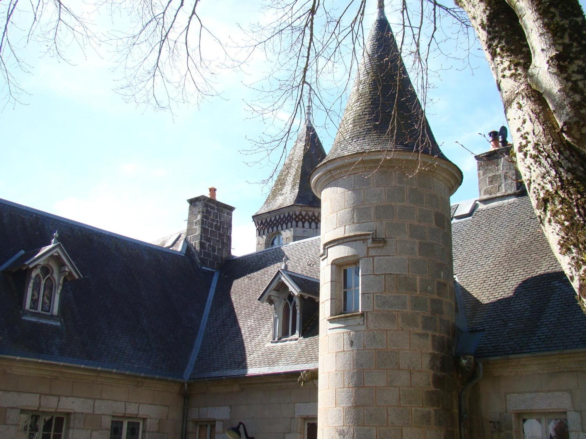 Château de Crocq - Chambres d'Hôtes de Charme Exterior foto